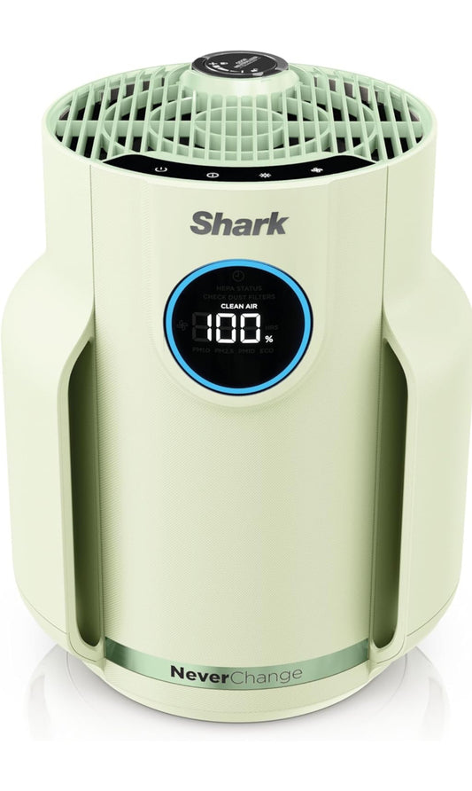 Shark NeverChange Air Purifier Compact Pro with Long-lasting HEPA Exceeding Filtration