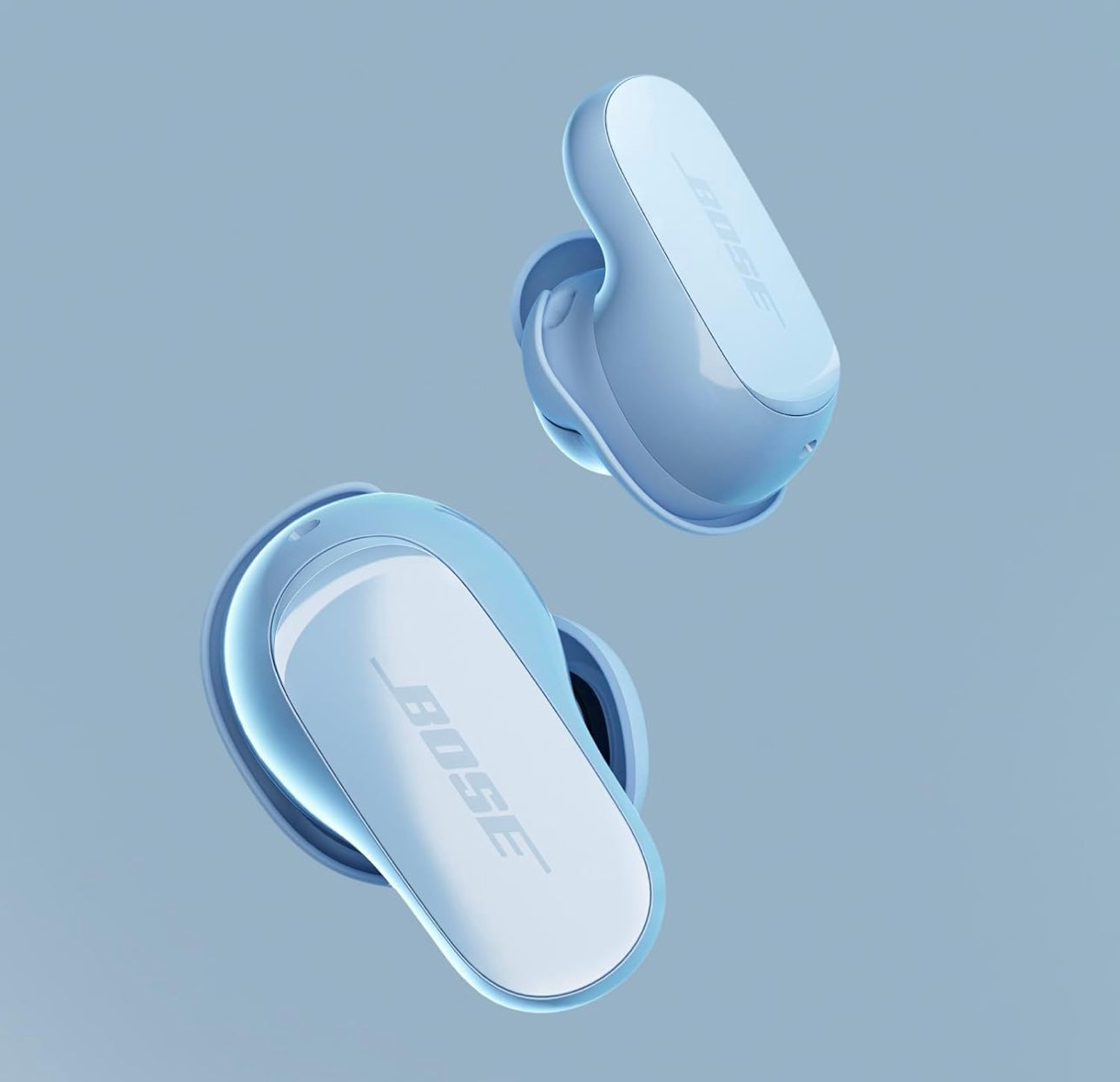 Bose QuietComfort Ultra Wireless Noise Cancelling Earbuds - Moonstone Blue