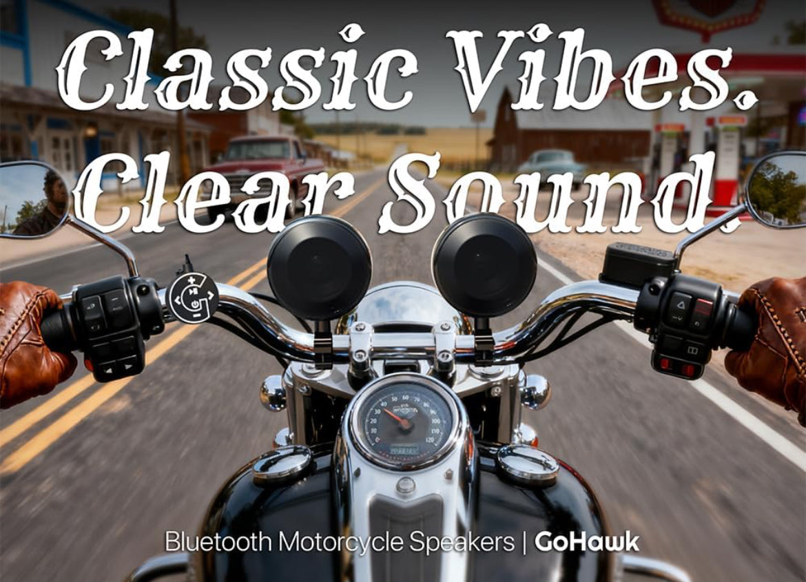 Motorcycle Bluetooth Speakers 4 Inch Motorcycle Radio with LED Ring
Waterproof 300W Speakers, Built-in Amplifier, USB/AUX,Wired Control, Great for Harley, ATV, scooters 4-Wheeler