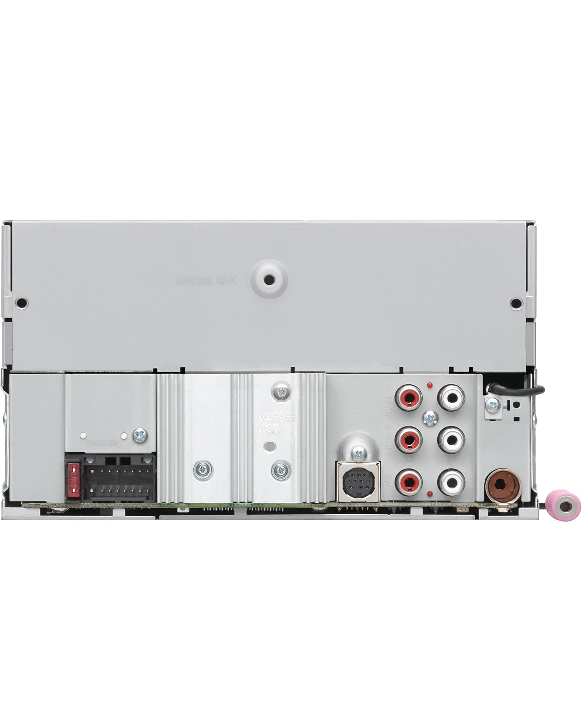 JVC KW-X850BTS Bluetooth-motorstereo digitale mediaontvanger met USB-poort, AM/FM-radio, MP3-speler, Amazon Alexa, Android, iPhone, dubbel-DIN, 13-band EQ