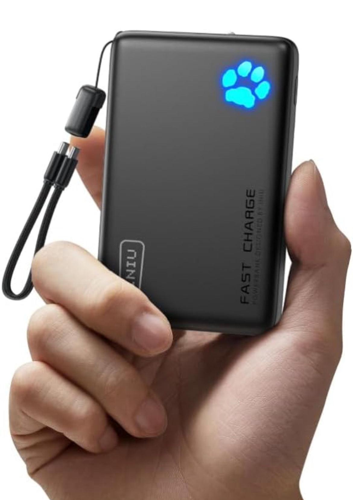 INIU Draagbare Laaier, Ligste 10000mAh 45W PD Kragbank, USB C in&uit Vinniglaai Battery Pak, Eksterne Foon Kragbank Versoenbaar met iPhone 16 15 14 13 Samsung S22 S21 Google iPad ens