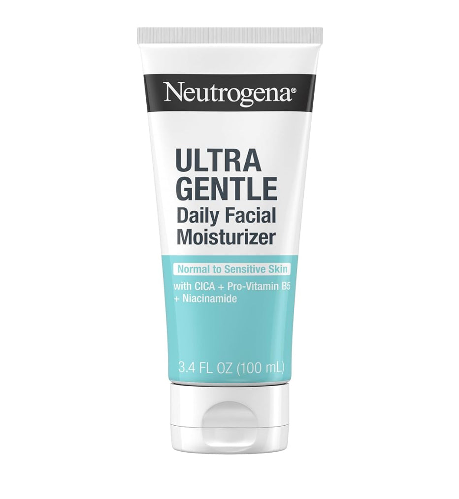 Neutrogena Geurvrye Daaglikse Gesigbevogtiger vir Sensitiewe Vel met Vitamien B3, Pro-Vitamien B5 & Vitamien E - (100 ml)