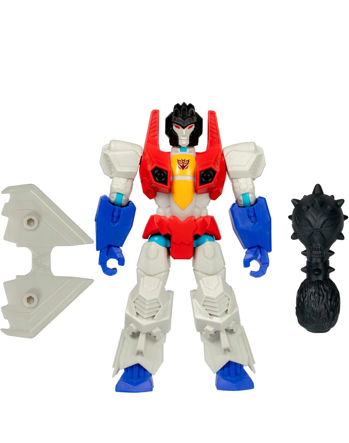 Transformers MixMashers Starscream Custom Mix-and-Match Action Figure & Accessories, 5-Inch-Scale (12 cm) Robot Toys for Kids Ages 4+