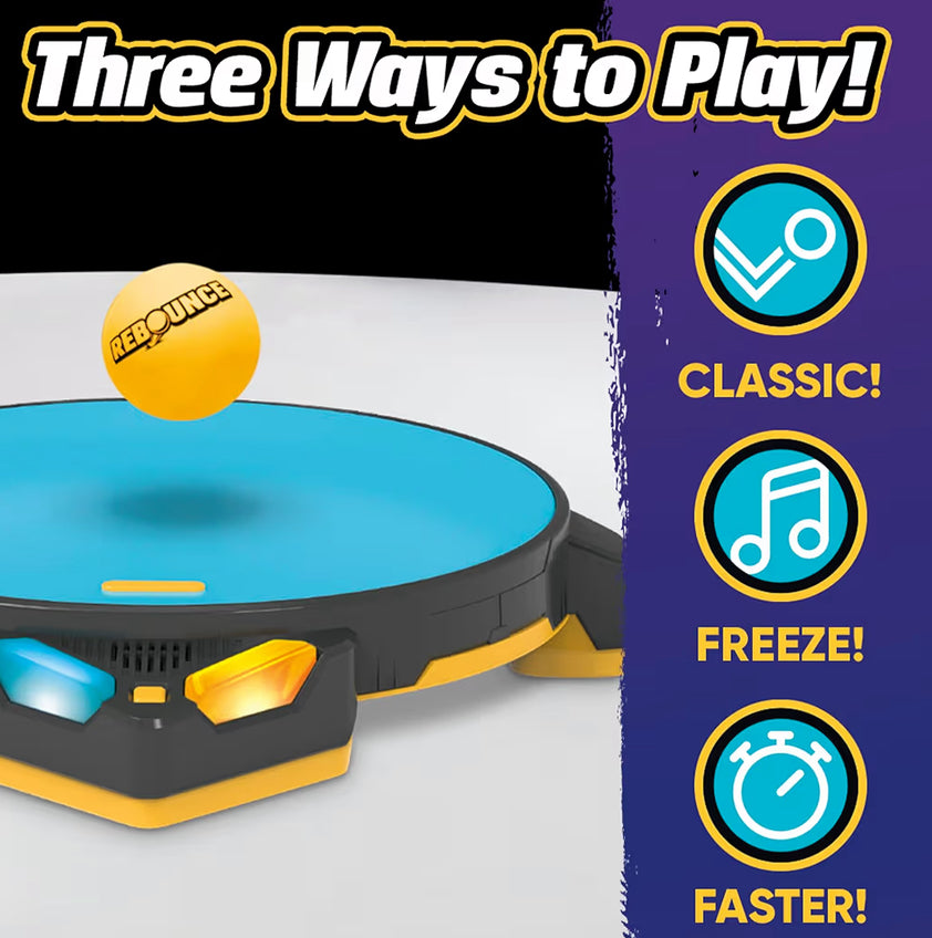 Hasbro Games Rebounce Game | Indoor and Outdoor Electronic Action Game for Kids, Teens, and Adults | Ages 8+ | 2 to 6 Players - Family Travel Games