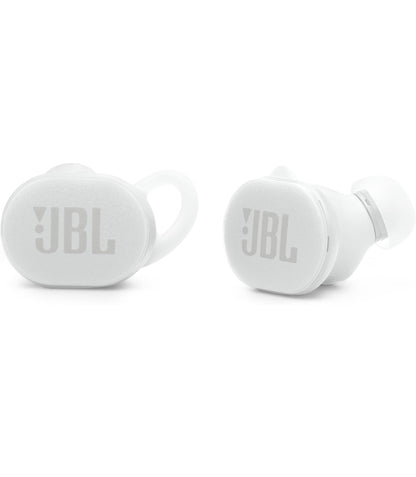 JBL Endurance Race 2 - Waterdigte (IP68) Sport Ware Draadlose Oorfone met Aktiewe Geraaskansellasie (Wit)