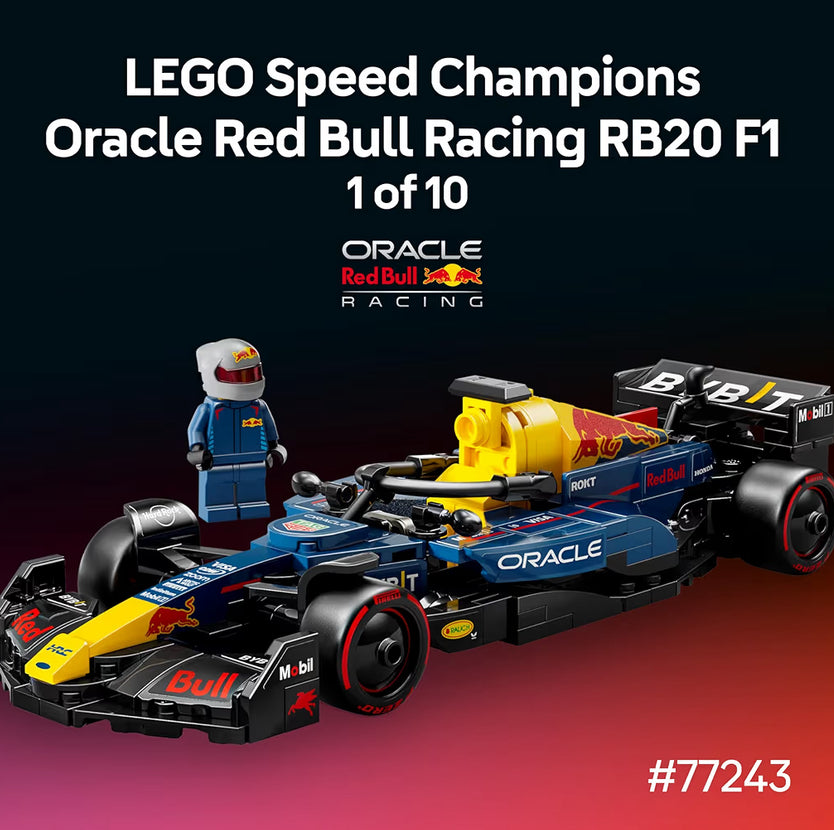 LEGO Speed Collectible Ultimate Formule 1 Versamelaars-pak - Bevat 10 Stelle met Eksklusiewe Plakkaat