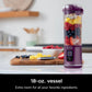 Ninja BC151PR Blast Portable Blender, Cordless, 18oz. Vessel, Personal Blender BPA Free, Leakproof-Lid & Sip Spout, USB-C Rechargeable, Dishwasher Safe Parts - Passion Fruit