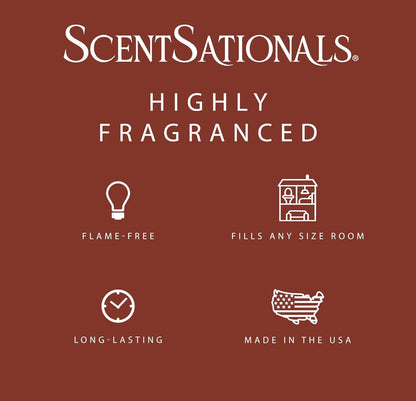 Scentsationals Wax Melts Strong Scent - Warm Apple Pie - Long Lasting Scented Melts for Warmers, 10oz (Pack of 4)