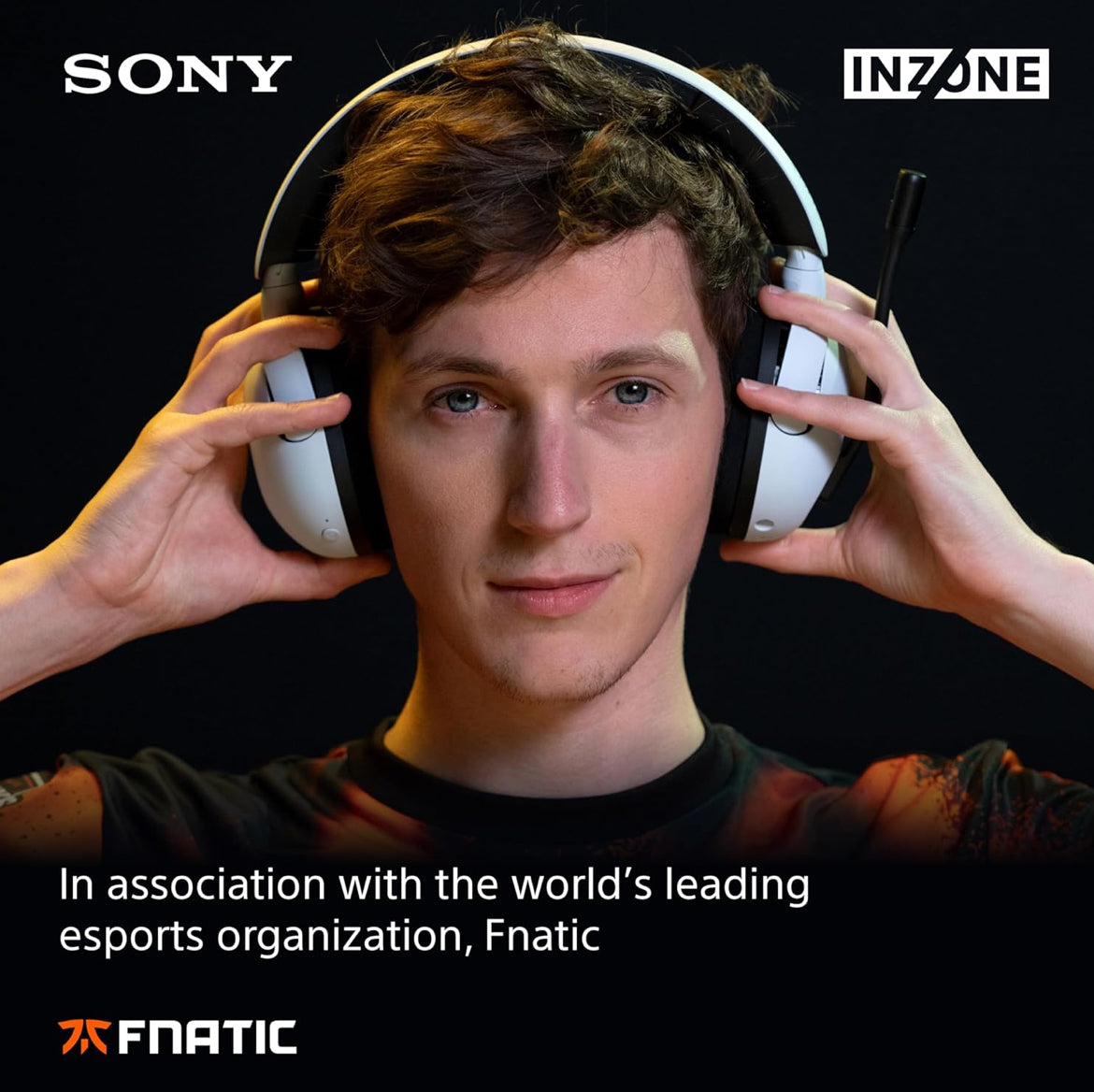 Sony INZONE H5 Draadlose Speletjie-koptelefoon, 360 Ruimtelike Klank 28 Uur Battery, 2.4Ghz Draadloos en 3.5mm Oudioaansluiting - Wit