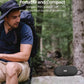 PA1 Bluetooth Portable Speaker Built-in Microphone Stereo Sound, 25H Playtime, IPX7 Waterproof - Matte Black