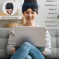 Migraine Relief Cap Ice Head Wrap with Hot or Cold Therapy - Ice Face Mask (Black)