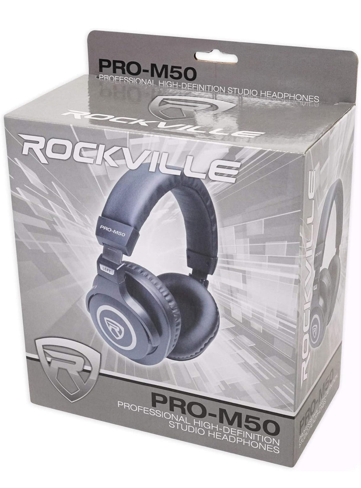 Rockville Pair DPM5B 5.25" 300w Active Studio Monitors - BUNDLE