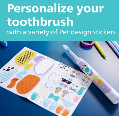 Philips Sonicare for Kids Ontwerp-’n-Troeteldier Uitgawe, Borselkoppakket