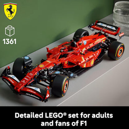 LEGO Technic Ferrari SF-24 F1 Modelmotorstel - Boustel met Realistiese Kenmerke