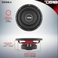 DS18 SRW8.4 8" Shallow Car Subwoofer - 300 Watts, Single Voice Coil, 4-Ohm (1 PC)