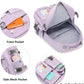 Backpack for Girls, 15.6 Inch Laptop School Bag Kids Kindergarten Elementary College Backpacks Large Bookbags for Teen Girl Women Students Casual Travel Daypacks (Purple)