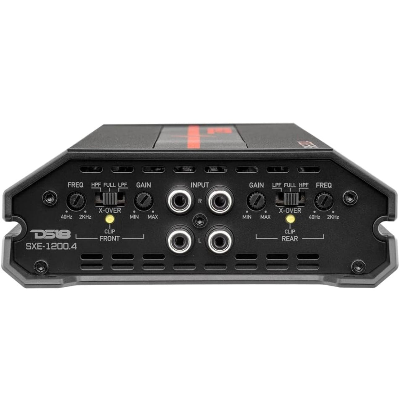 DS18 SXE-1200.4/BK Car Amplifier Stereo Full-Range Class A/B 4-Channel - NEW