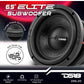 DS18 Elite-Z ZR6.2D 6.5" Car Subwoofer 600 Watts Max Power Dual Voice Coil 2-Ohm (1 PC)