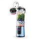 Ninja Blast Portable Blender, Cordless, 18oz. Vessel, Personal Blender BPA Free, Leakproof-Lid and Sip Spout, USB-C Rechargeable, Dishwasher Safe, Metallic - Blue BC151BM