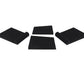 Rockville Pair APM8B 8" 2-Way 500 Watt Powered USB Studio Monitors+Stands+Pads