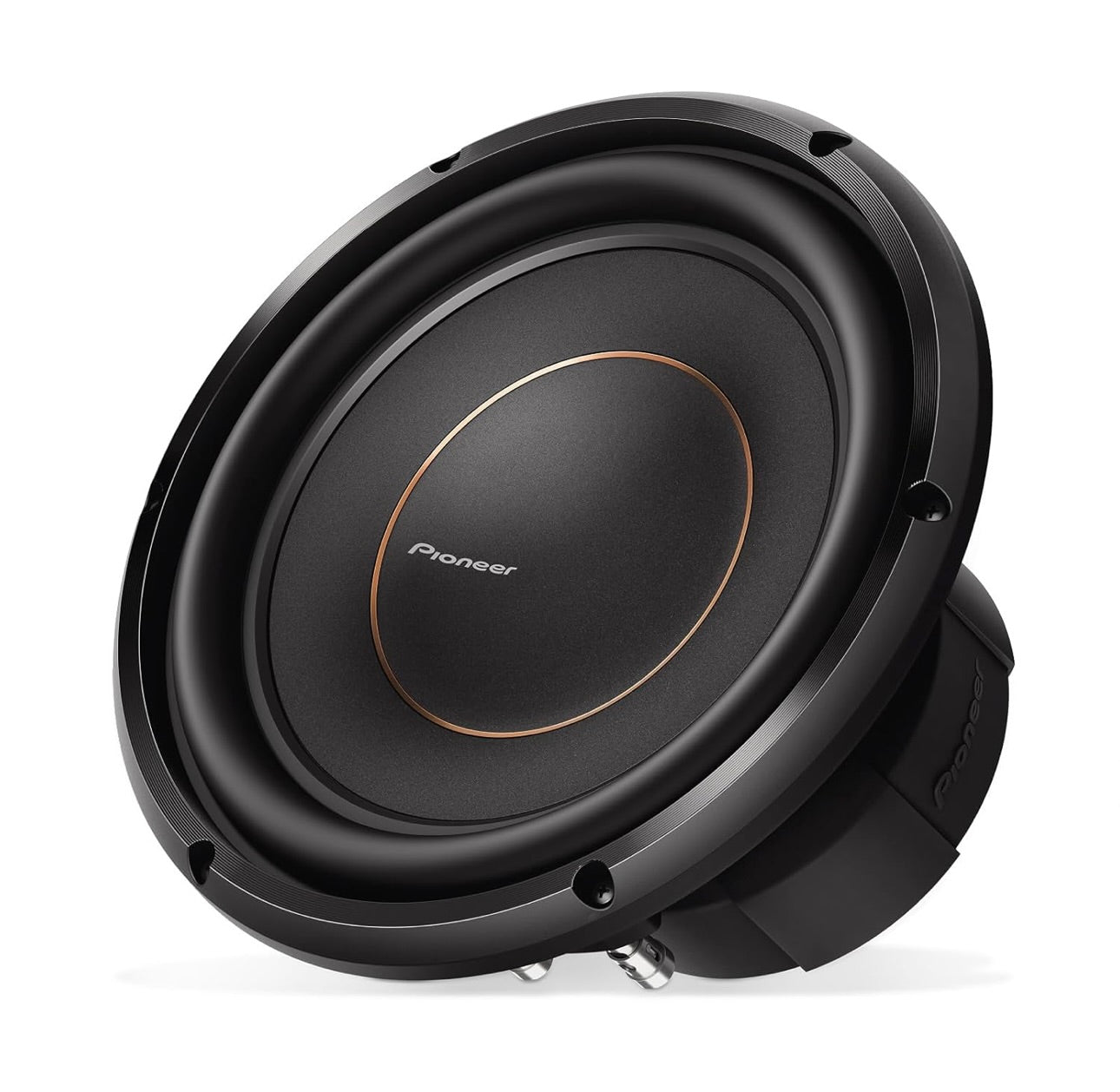 Pioneer TS-D12D4 - Kragtige 12-duim Subwoofer, 2000 Watt Piek Krag, Dubbele 4 Ohm Spreekspoel vir Diep Bas
