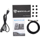 Rockville 2 APM6C 6.5" Powered Studio Monitors+Active 10" Subwoofer+Stands+Pads