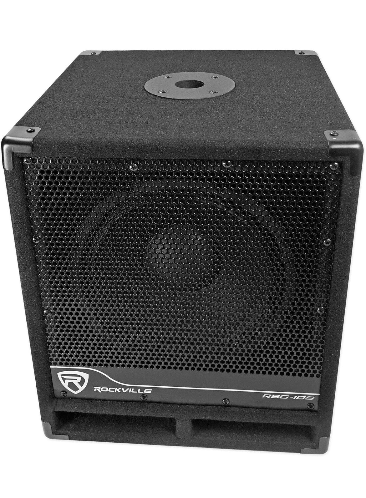 Rockville RBG10S Bass Gig 10" 1200w Aangedrewe PA Subwoofer DJ/Pro+Akoestiese Verhoger
