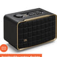 JBL Retro Style Authentics 200 Smart Home Speaker with Built in Wi-Fi, Bluetooth and Voice Assistants - (Black/Gold)