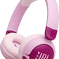 JBL Junior 320BT - Wireless on-Ear Kids Headphones Safe Sound (<85dB), Fit for Kids, Parental Control with Customizable Volume & Playtime and 50Hr Battery Life (Purple)