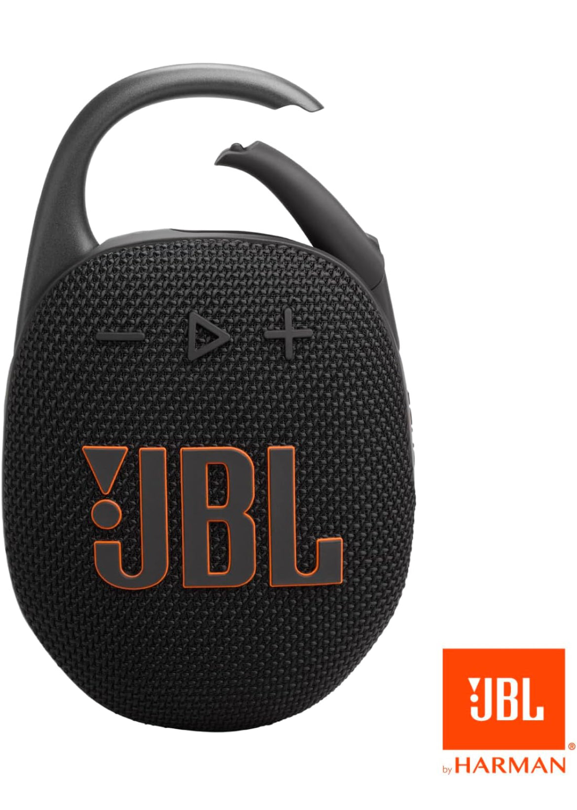 JBL Clip 5 - Ultra-Portable, Waterproof & Dustproof Bluetooth Speaker, Big Pro Sound with Punchy bass - (Black)