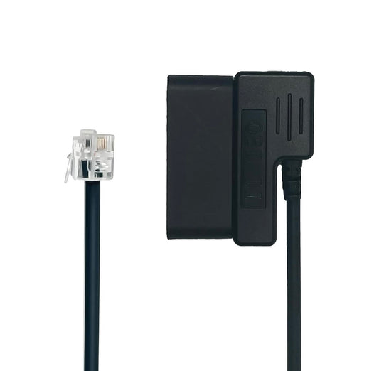 Cobra USB-C na Vatkoppelaar Radarverklikker Kragkabel Radarverklikkers, Versoenbaar RAD350 380 450 480i 700i en Geskik vir Radarverklikker Windskermmontering