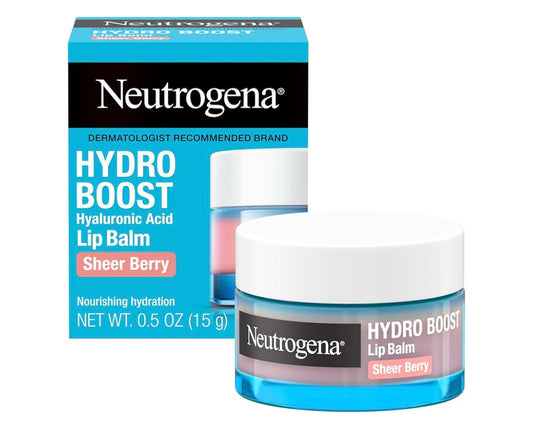 Neutrogena Hydro Boost Hialuroonsuur Lipbalsem Deursigtige Pienk Getinte Kleur - Soet Deursigtige Bessie,