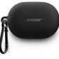 Bose QuietComfort Earbuds Silicone Case Cover, Protective Silicone Exterior- Black