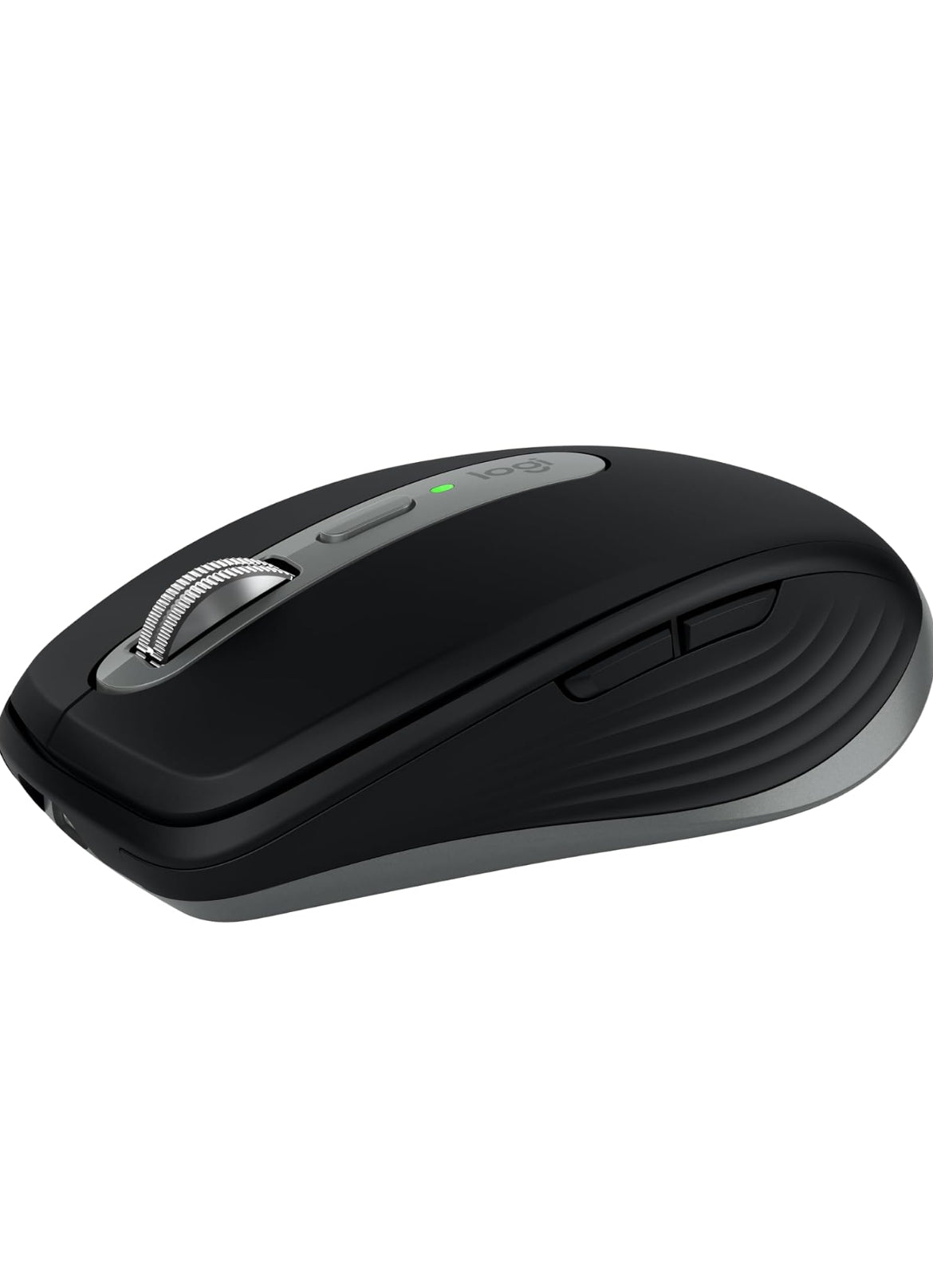 Logitech MX Anywhere 3S vir Mac, Kompakte Draadlose Bluetooth-muis, 8K DPI-spoorsnyer vir enige oppervlak, Stil Klikke, USB C, Draadlose muis vir MacBook Pro, MacBook Air, iMac, iPad - Ruimtegrys
