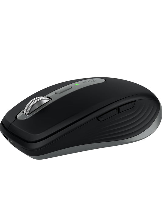 Logitech MX Anywhere 3S vir Mac, Kompakte Draadlose Bluetooth-muis, 8K DPI-spoorsnyer vir enige oppervlak, Stil Klikke, USB C, Draadlose muis vir MacBook Pro, MacBook Air, iMac, iPad - Ruimtegrys