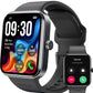 S4 One Smart Watch 1.78" Ultra-Clear Screen Call/Answer Fitness Tracker, Sleep Monitor IP68 Waterproof for iOS 11.0+ Android 9.0+ (Black)