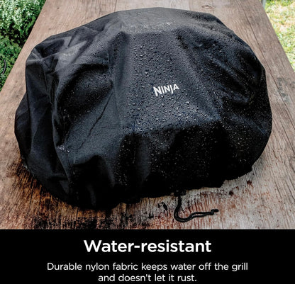 Ninja Buitebedekking, Versoenbaar met Woodfire Braaiers (OG700-reeks), Waterbestand, Teenvervaagstof, Liggewig, Swart, 19 duim x 24 duim x 13 duim