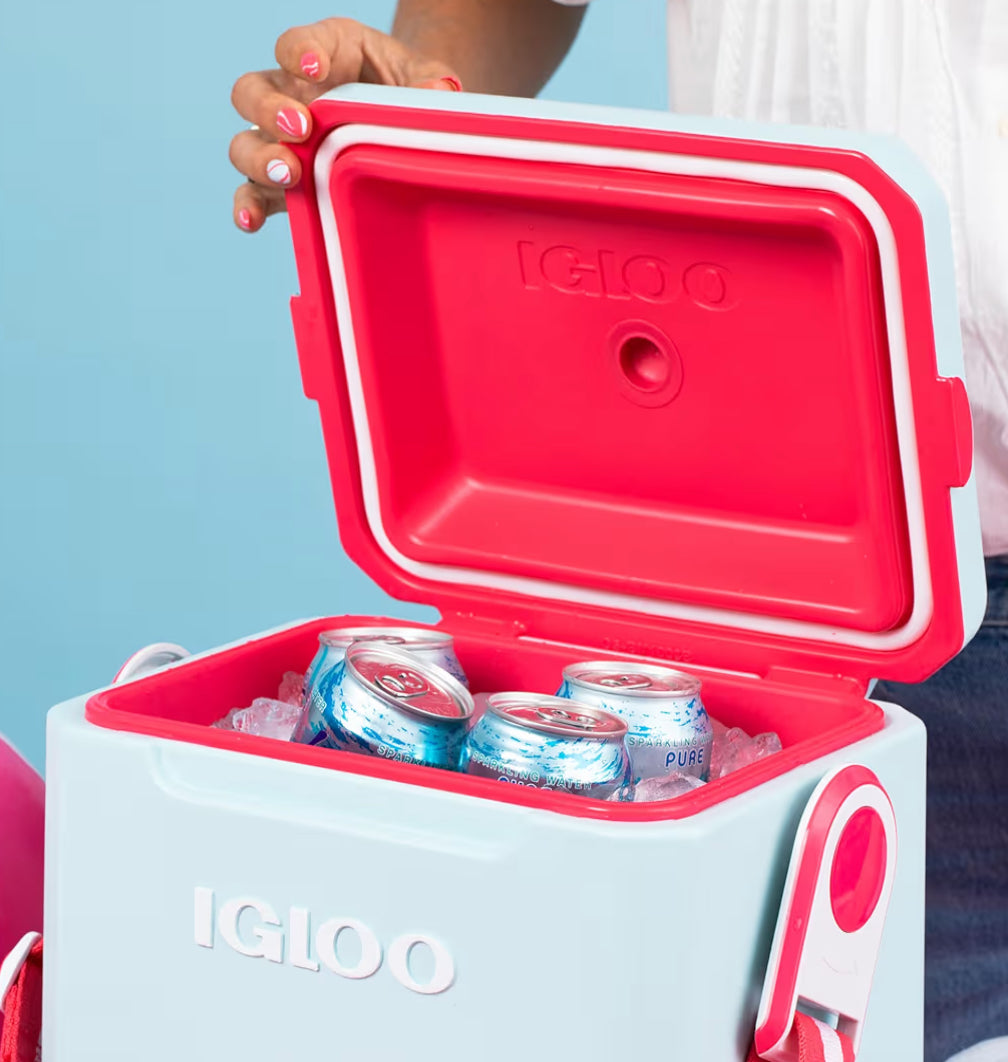 Igloo Tag Along Too Hard-Shell Insulated Cooler Portable Picnic Outdoor - (Mist)