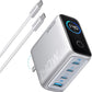 Anker Laptop Charger, 140W MAX USB C Charger, 4-Port Multi-Device Fast Charging - SILVER