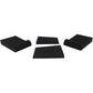Rockville Pair APM6C 6.5" 2-Way 350W Powered USB Studio Monitor Speakers+Pads