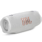 JBL Charge 6 - Portable Waterproof & Drop-Proof Bluetooth Speaker with a Sturdy/Removable Carrying Strap (White)
