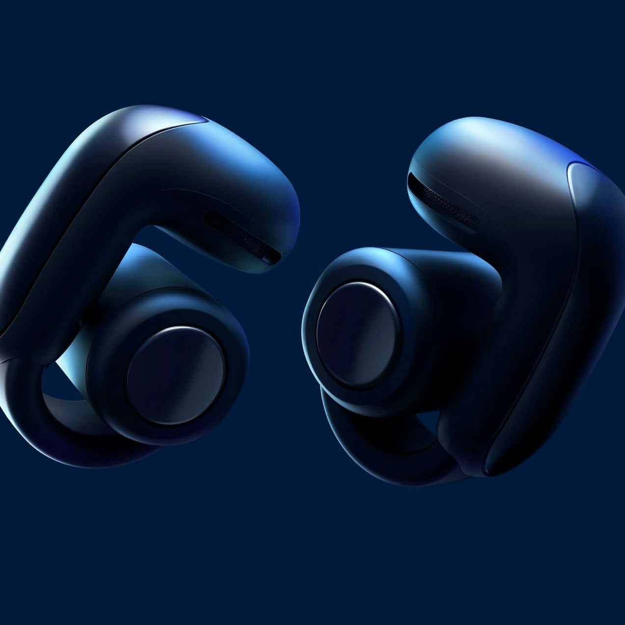 Bose Ultra Open True Wireless Earbuds with OpenAudio Clip On Design - Lunar Blue - Limited Edition