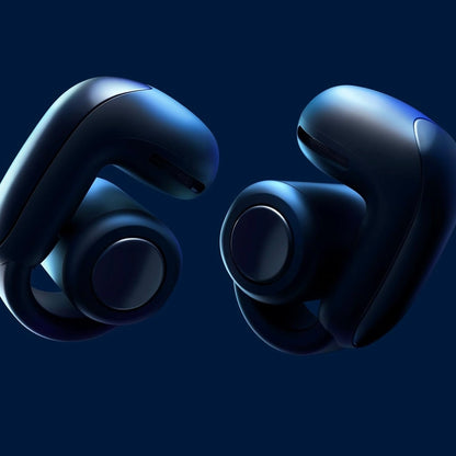 Bose Ultra Open True Wireless Earbuds with OpenAudio Clip On Design - Lunar Blue - Limited Edition