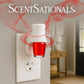 ScentSationals Sparkling Raspberry Sorbet Fragrance Oil Plug In Air Freshener Refills 3-Pack - Works w/ Scentsationals Wall Plugs - Packaging May Vary