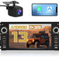 7" Touch Screen WiFi GPS FM Radio + Backup Camera Android Auto / Wireless Carplay Car Stereo for Jeep Wrangler Radio 2007-2018 Chrysler Dodge Ram 1500