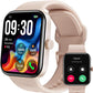 S4 One Smart Watch 1.78" Ultra-Clear Screen Call/Answer Fitness Tracker, Sleep Monitor IP68 Waterproof for iOS 11.0+ Android 9.0+ (Rose Gold)