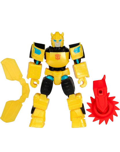 Transformers MixMashers Bumblebee Custom Mix-and-Match Action Figure & Accessories, 5-Inch-Scale (12 cm) Robot Toys for Kids Ages 4+