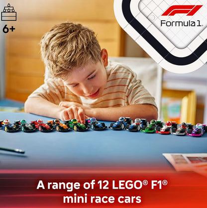 LEGO Versamelbare Renmotors 6 STK - Boustelboks met Verrassing F1-Motorspeelgoed