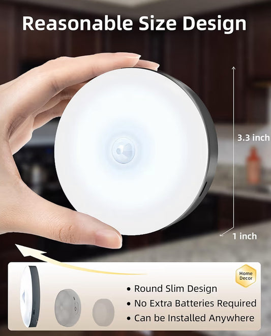 Onderkasbeligting, 1000mAh Herlaaibare Skyflitse met Afstandbeheer 12 RGB Bewegingsensor Kasligte Binneshuis Dimbaar (6 PK)