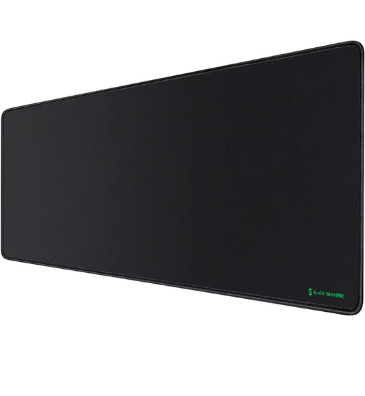 Black Shark Gaming Mouse Pad Desk Mat (31.5” x 11.8” x 0.15”) Non-Slip Rubber Base - NEW